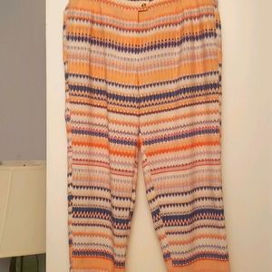 J crew strippwd spring/summer pants